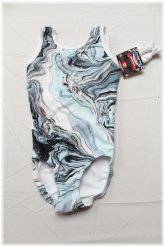 Marble Sky Open Back Leotard
