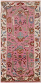 Blossom Blush Handwoven Rug