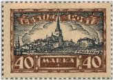 Tallinn Treasures: Vintage Estonian Stamp (1927)