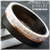 Wilderness Noir Tungsten Ring