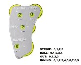 Champion Sports 4-Wheel Steel Umpire Indicator