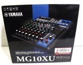 Yamaha MG10XU 10-Channel Mixing Console - NO POWER CORD *READ*