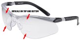 ClearVision Dual Focus Safety Glasses