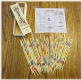 Wooden Sticks & Box Mikado Spiel Game Set