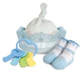 Crown and Rattle Infant Gift Set