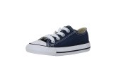 Tiny Star Navy Blue Canvas Shoes