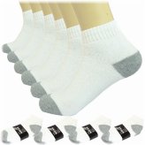 White 2-Tone Sports Socks for Men (Pack of 3-12)