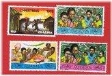 Ghana Christmas Stamps Collection