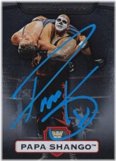 Shango & Kama Autographed WWE Card