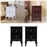 Drawer Night Duo - Bedside Storage Set for Bedroom and Sofa