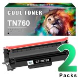 Brother Compatible Toner Set (2-Pack) for MFC-L2710DW and HL-L2395DW Printers