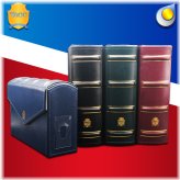 Leatherette Currency Storage Box for Graded Banknotes and Paper Money