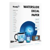 White Inkjet Water Slide Decal Paper - 25 Sheet Pack