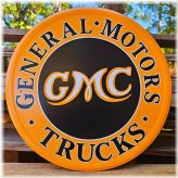 Retro GM Truck Tin Sign