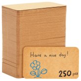 Craft Paper Business Card Set