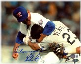 Rangers Fight: Nolan Ryan vs. Ventura Autographed Photo