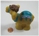 Blue Saddle Nativity Camel Toy