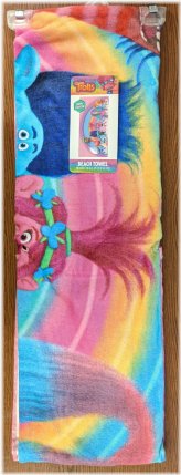 Dreamworks Trolls Beach Towel