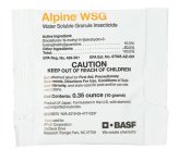 Alpine WSG Granule Insecticide