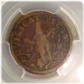 New Jersey St. Patrick Colonial Farthing