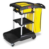 High Cleaning Cart - BLK