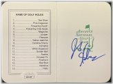 Augusta National Masters Scorecard Signed by J.B. Holmes (JSA Certified)