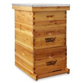 Wooden Frame Beehive Kit with Waxed Boxes