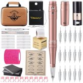 InkEase - Precision Tattoo Pen Kit for Long-lasting Cosmetic Enhancements