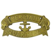 Mermaid Quarters Ship Plaque