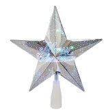 Silver Starlight Christmas Tree Topper