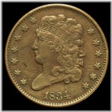 1834 Vintage Copper Coin