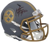 Najee Harris Autographed Slate Speed Mini Helmet