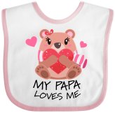 Bear Hug Bib & Burp Cloth Set