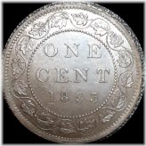 Canadian Vintage Large Cent - 1893 Uncirculated Brown #0028