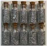 Silver Flake Collection - Set of 10 Large Bottles