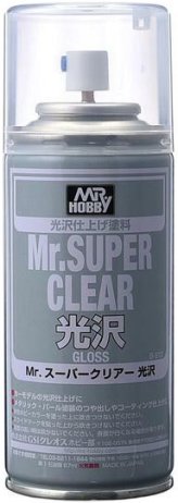 Clear Gloss Finish Spray Paint