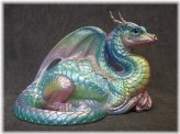Rainbow Lap Dragon Statue by Windstone Editions