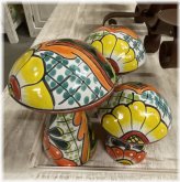 Talavera Mushroom Trio