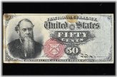 Stanton 50 Cent Extra Fine 4th Issue Note
