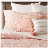 Terracotta Pink Floral Dream Bedding Set