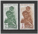 New Caledonia 1942 Air Post Semi-Postal Stamp Set