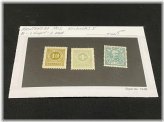 Montenegrin Stamp Trio - Nicholas I Series