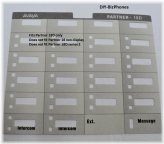 Avaya Partner 18D Series 1 Phone Label Strip Set