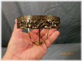 Brass Filigree Shade Holder