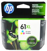 Vibrant Color Ink Cartridge - HP 61XL CH564WN Genuine