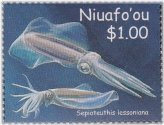 Tongan Cephalopod Squid Stamp (Tonga Niuafo’ou #SG320 MNH 2002 [246])