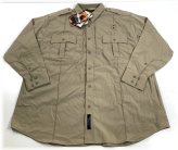 Silver Tan Long Sleeve Class B Uniform Shirt by 5.11