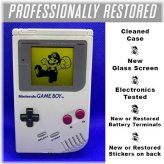 Retro Gray Console: Restored Nintendo Game Boy DMG-01