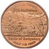 Gettysburg Copper Round