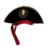 Skull & Crossbones Pirate Captain Hat